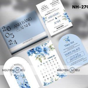 Thiệp cưới Hiếu Nguyễn thiết kế